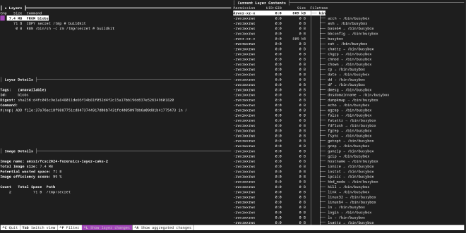 dive interface